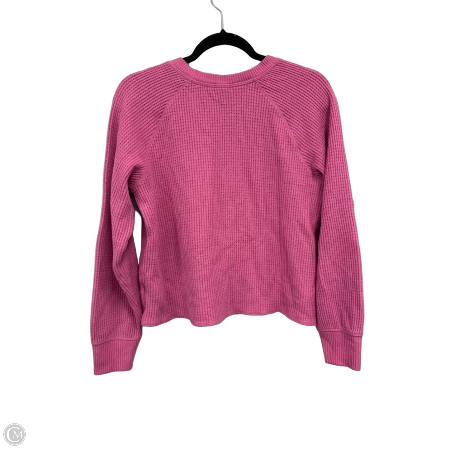 Top Long Sleeve By Old Navy In Pink, Size: M