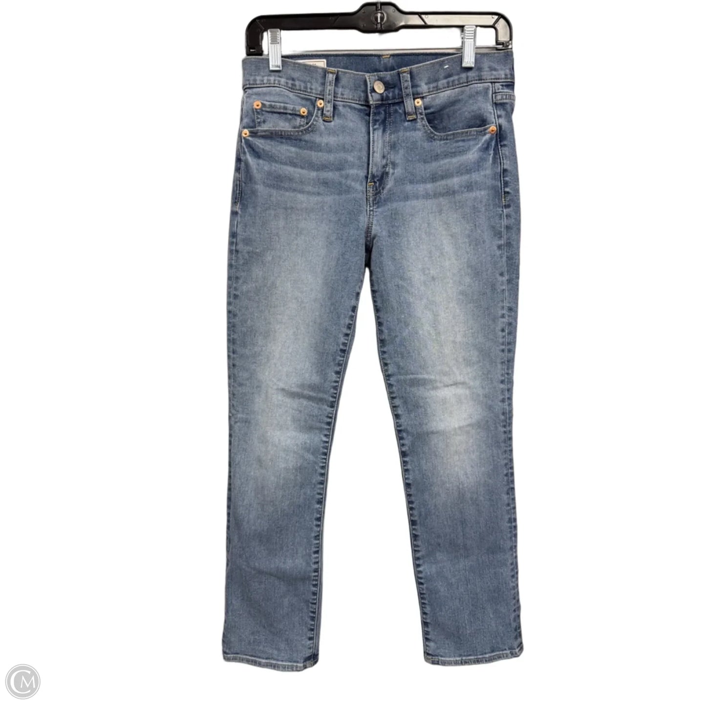 Jeans Straight By Gap In Blue, Size: 2p