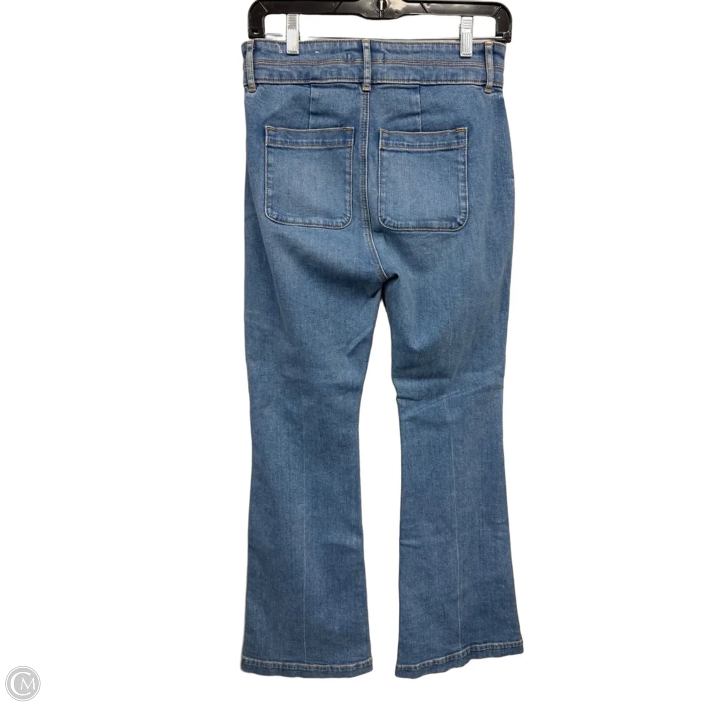 Jeans Flared By Loft In Blue, Size: 4