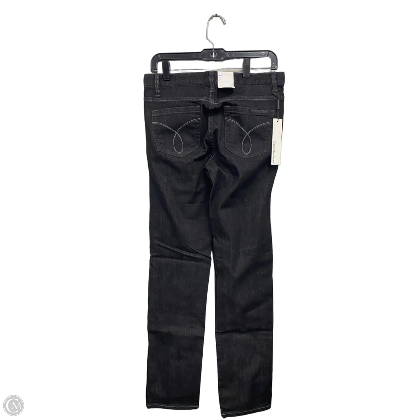 Jeans Skinny By Calvin Klein In Black, Size: 4