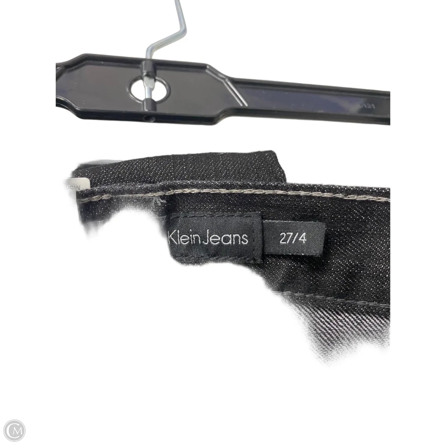 Jeans Skinny By Calvin Klein In Black, Size: 4