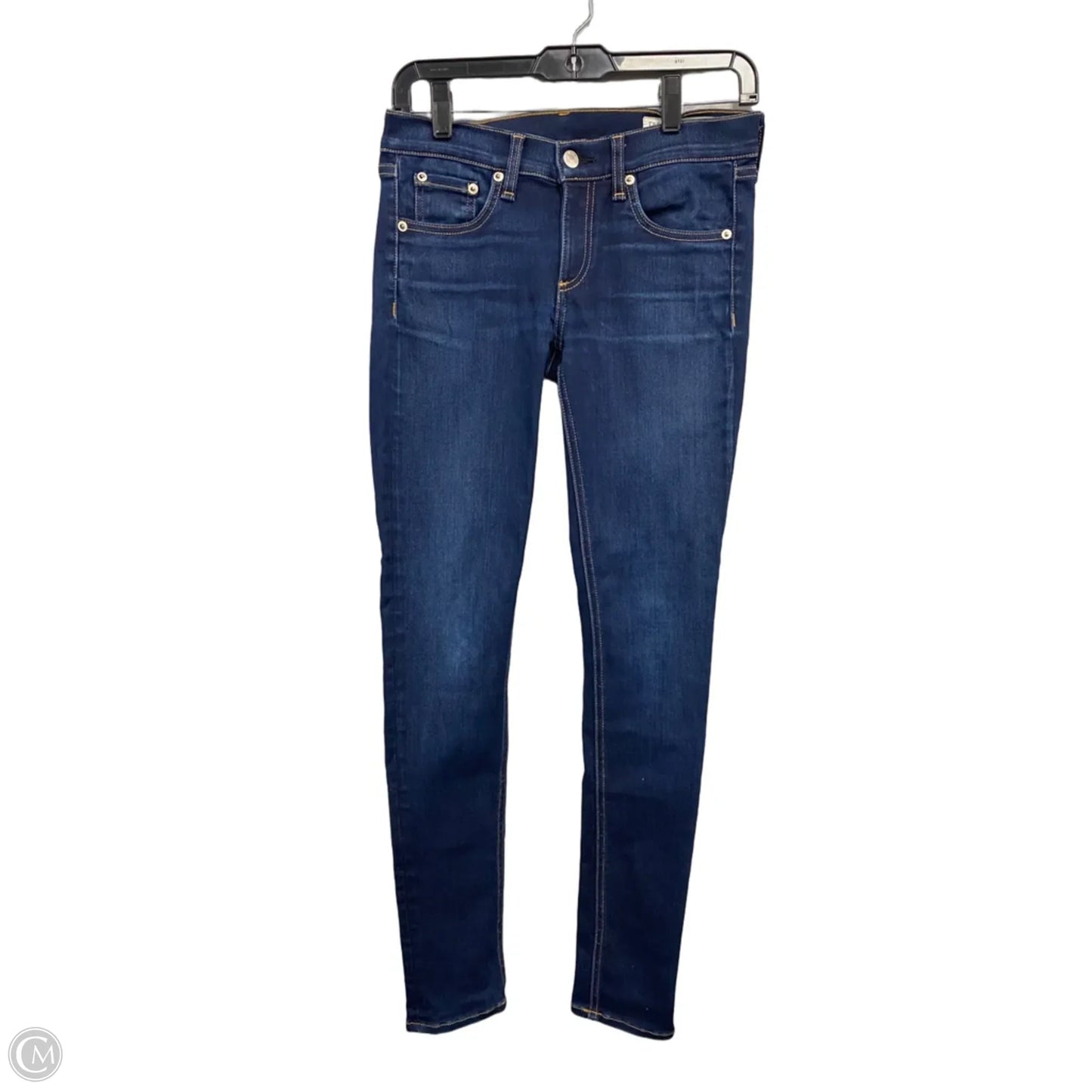 Jeans Skinny By Rag And Bone In Blue, Size: 2