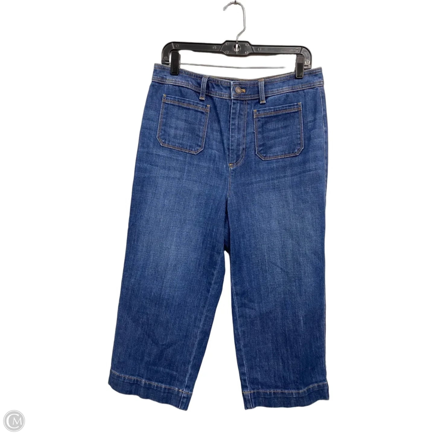 Jeans Cropped By Talbots In Blue, Size: 10p