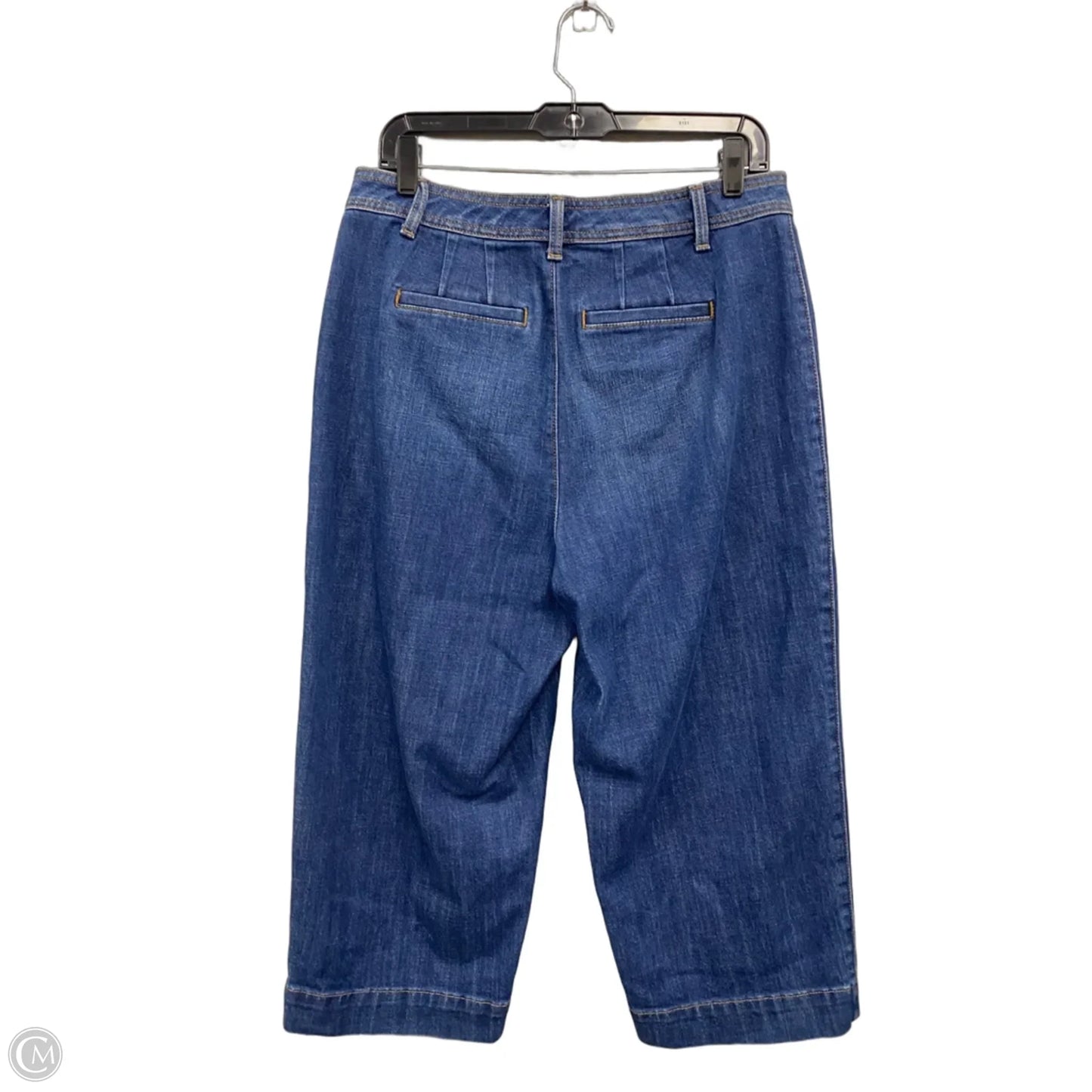 Jeans Cropped By Talbots In Blue, Size: 10p