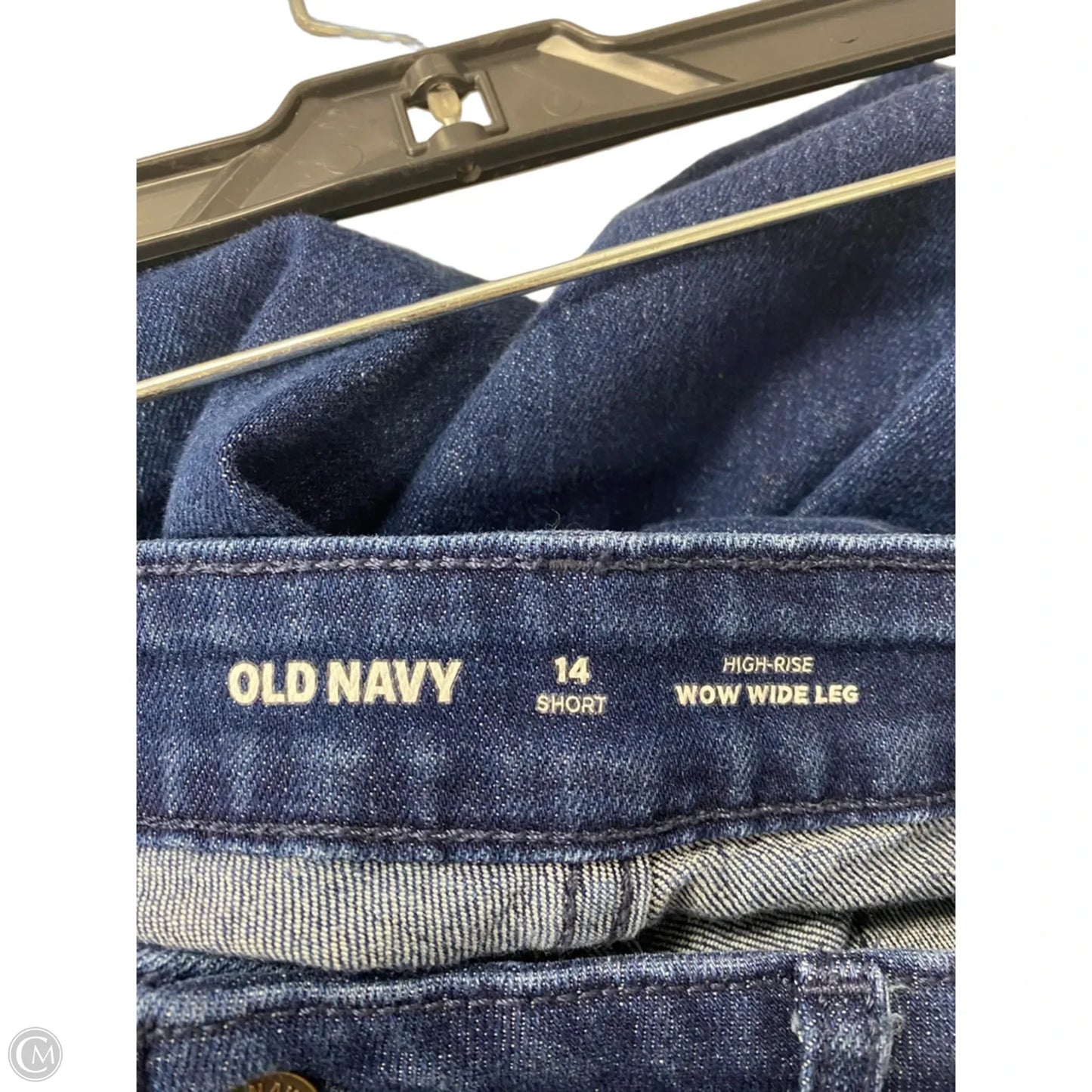 Jeans Wide Leg By Old Navy In Blue, Size: 14