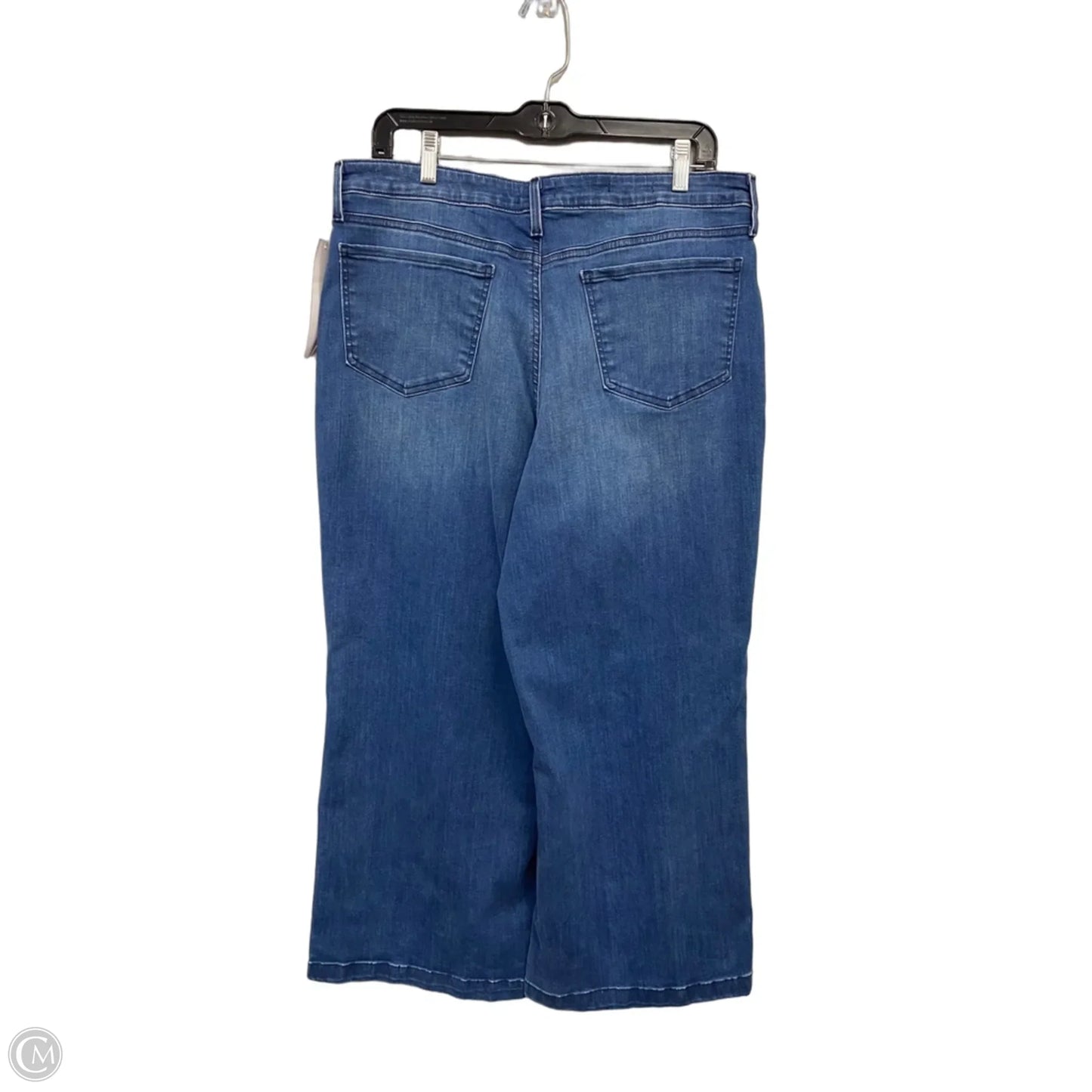 Jeans Wide Leg By Not Your Daughters Jeans In Blue, Size: 12