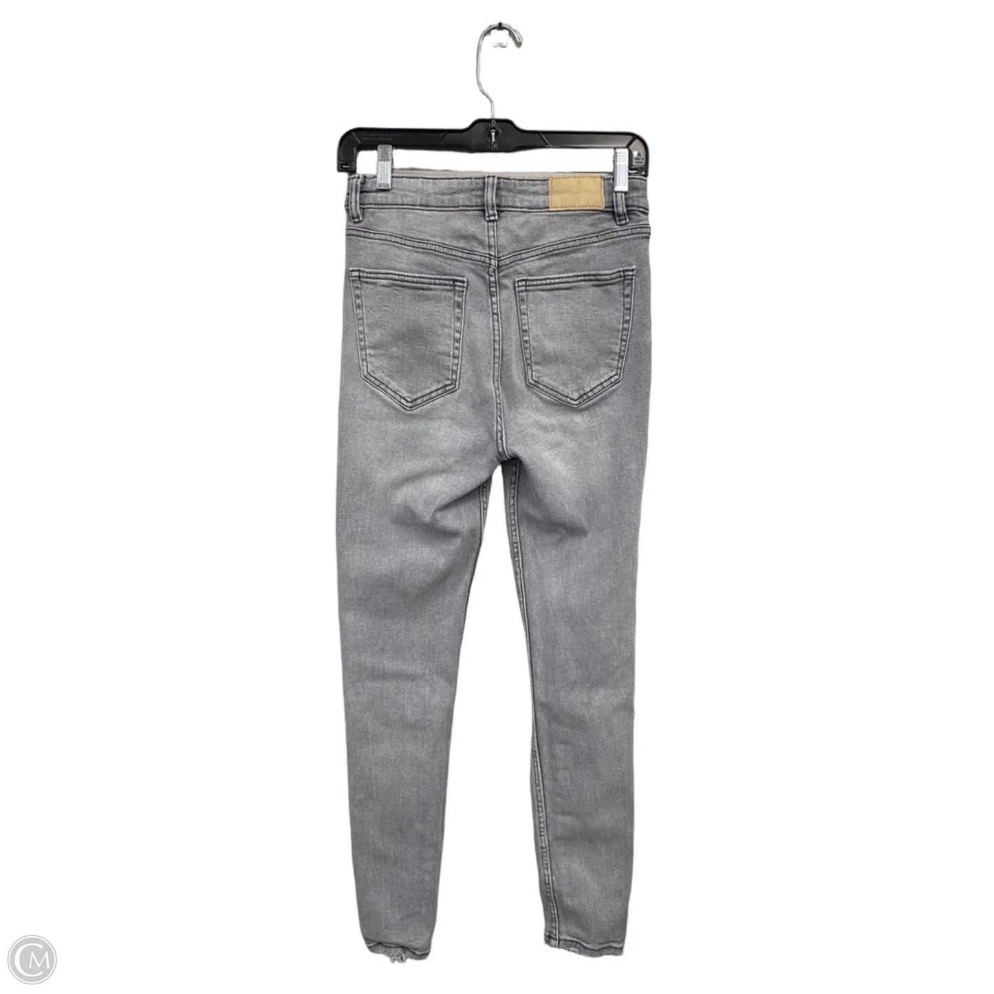 Jeans Skinny By Zara In Grey, Size: 6
