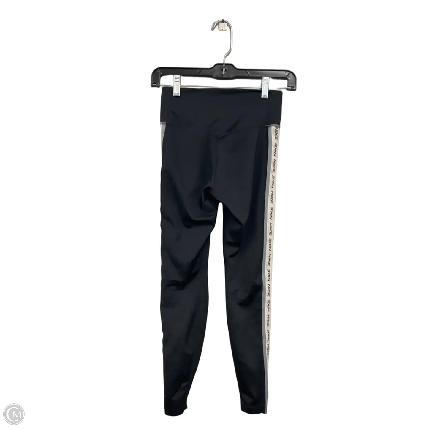 Athletic Leggings By Nike Apparel In Black, Size: Xs