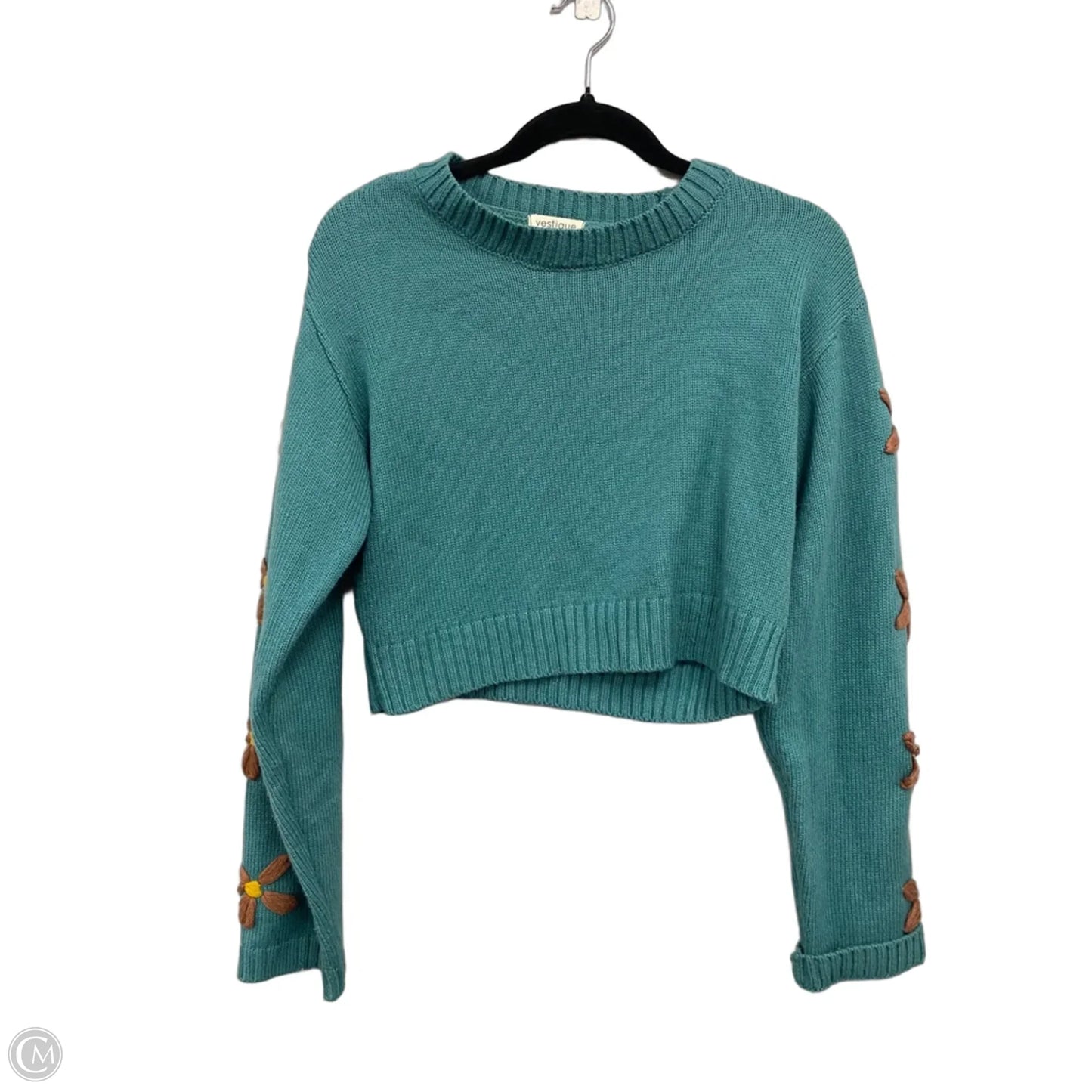 Sweater By Vestique In Teal, Size: S