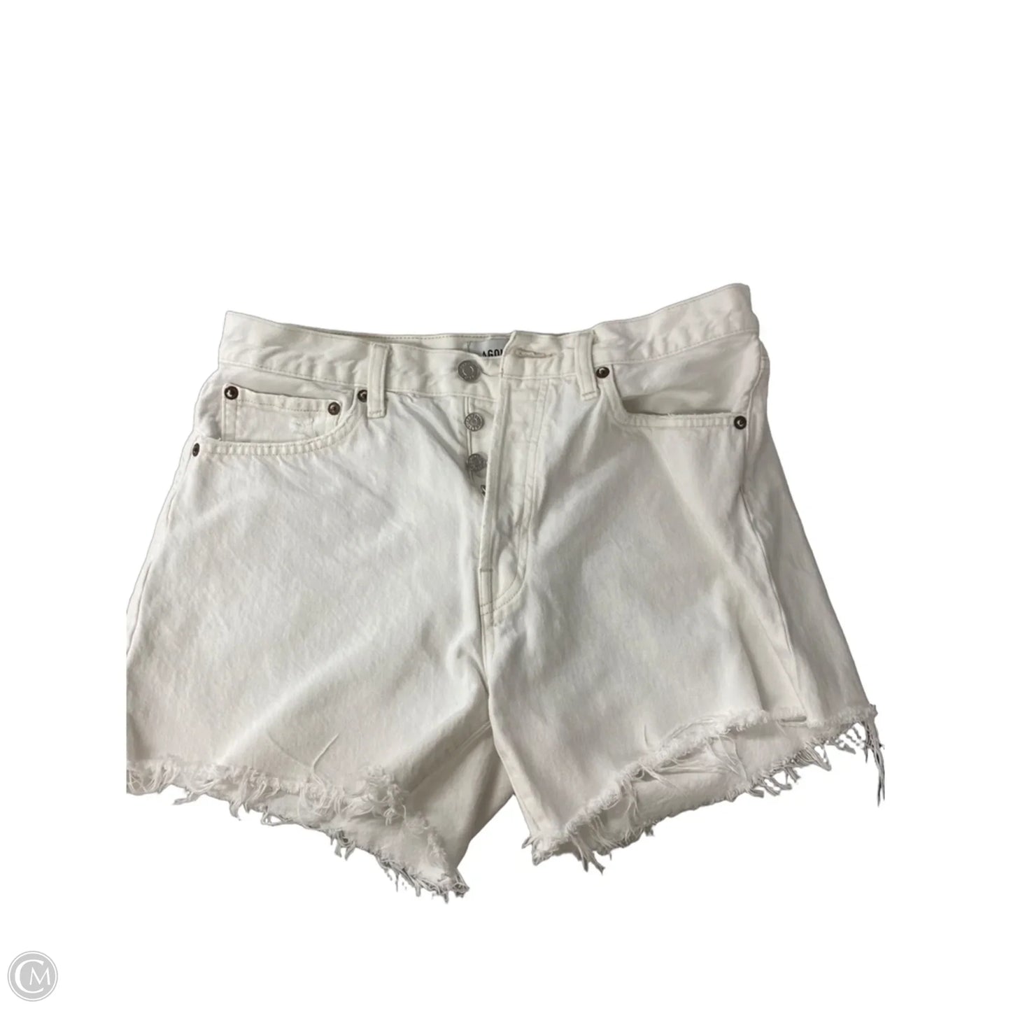 Shorts By Agolde In White, Size: 6