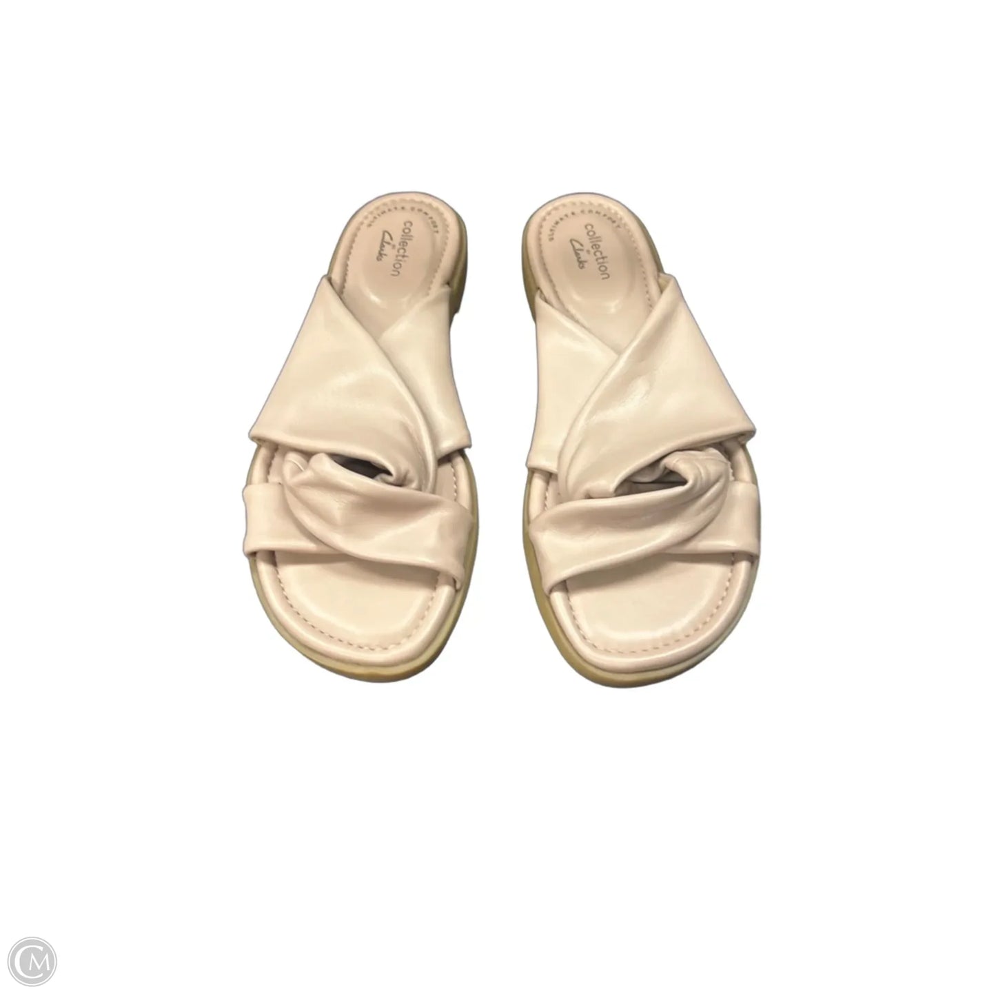 Sandals Flats By Clarks In Mauve, Size: 7