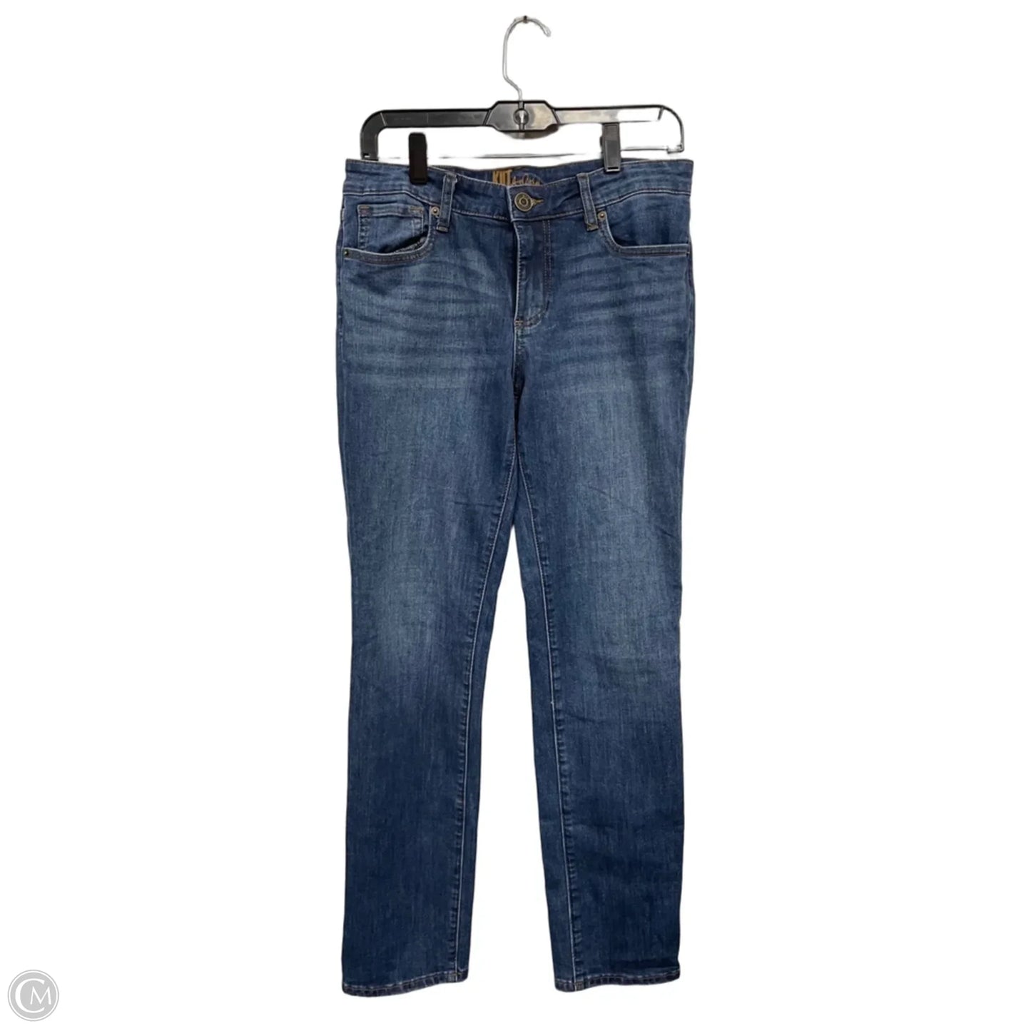 Jeans Straight By Kut In Blue, Size: 6