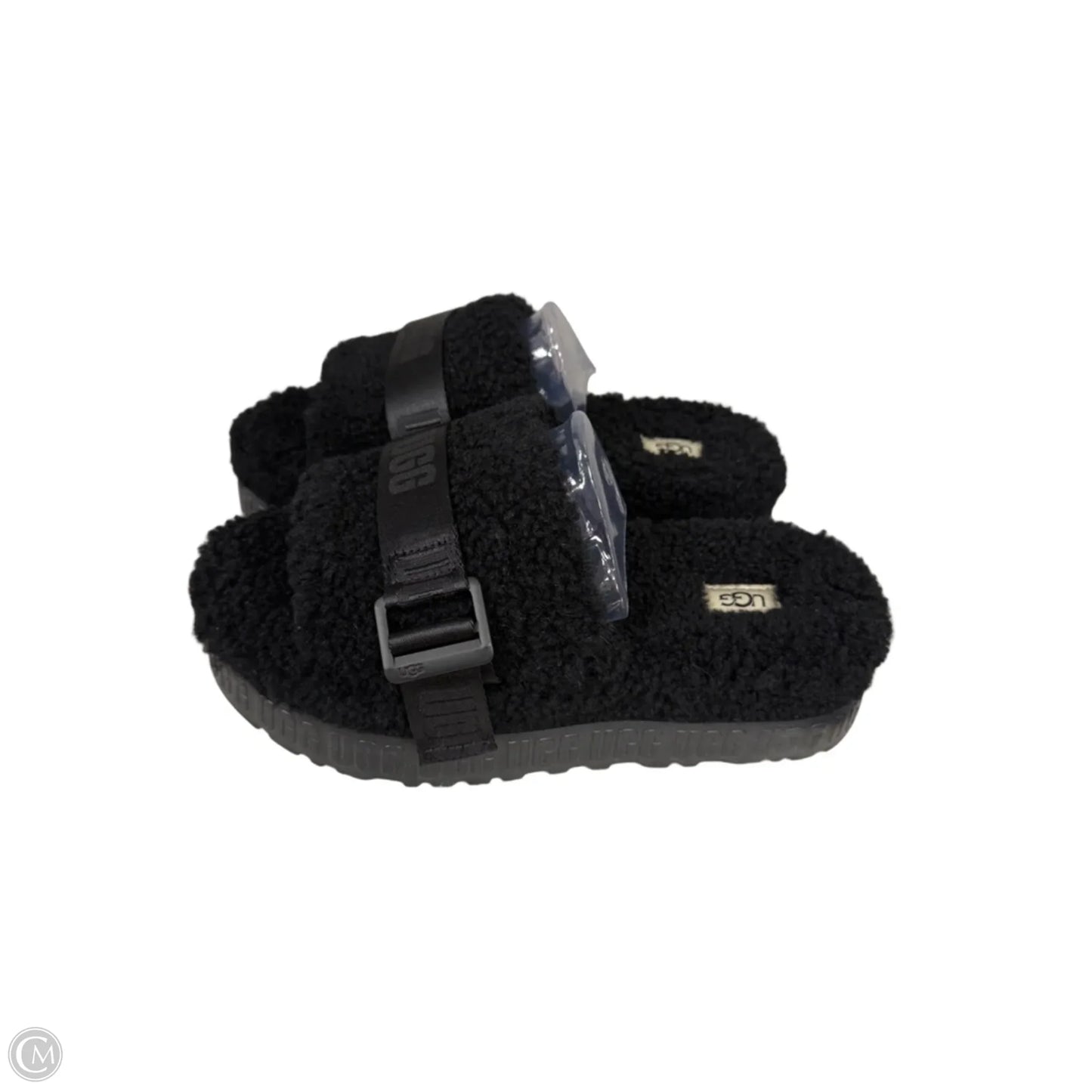 Sandals Designer By Ugg In Black, Size: 9