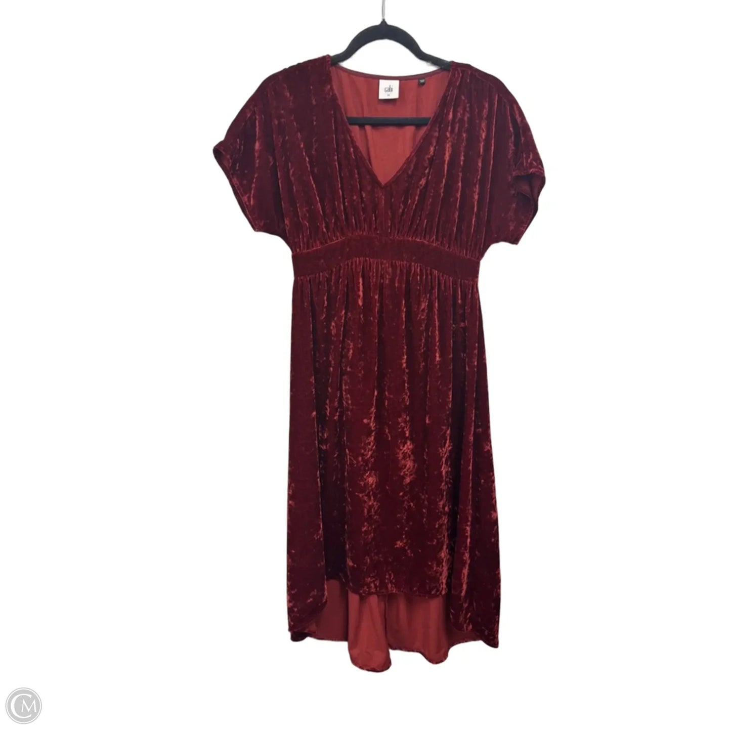 Dress Casual Midi By Cabi In Maroon, Size: Xs