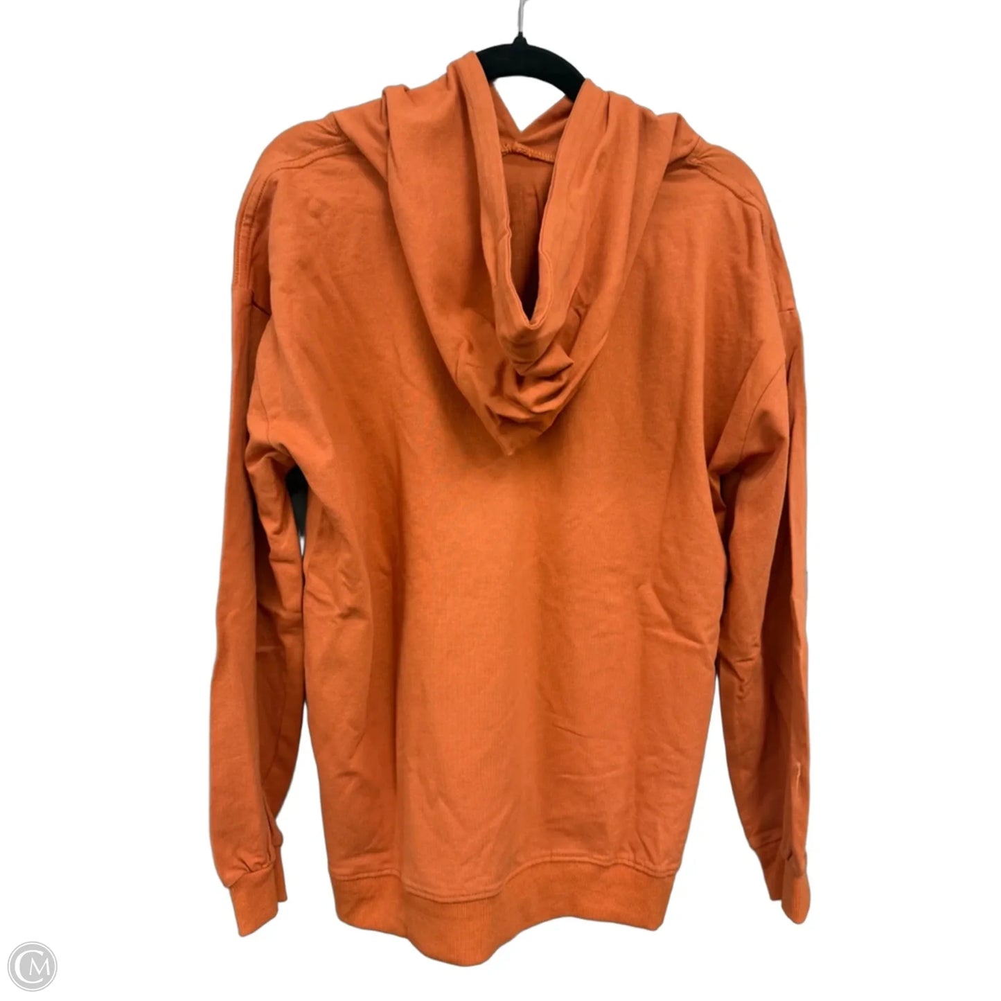 Sweatshirt Hoodie By Clothes Mentor In Orange, Size: M