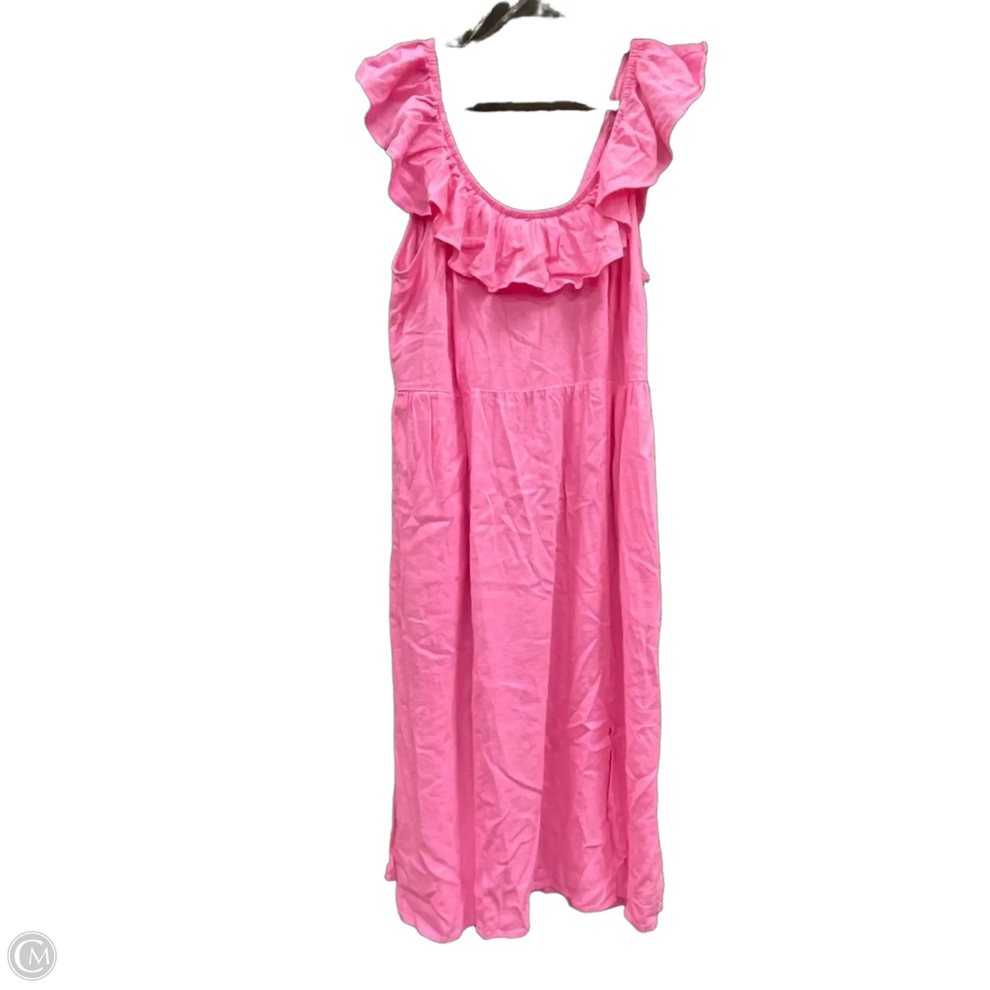 Dress Casual Maxi By Ava & Viv In Pink, Size: Xxl