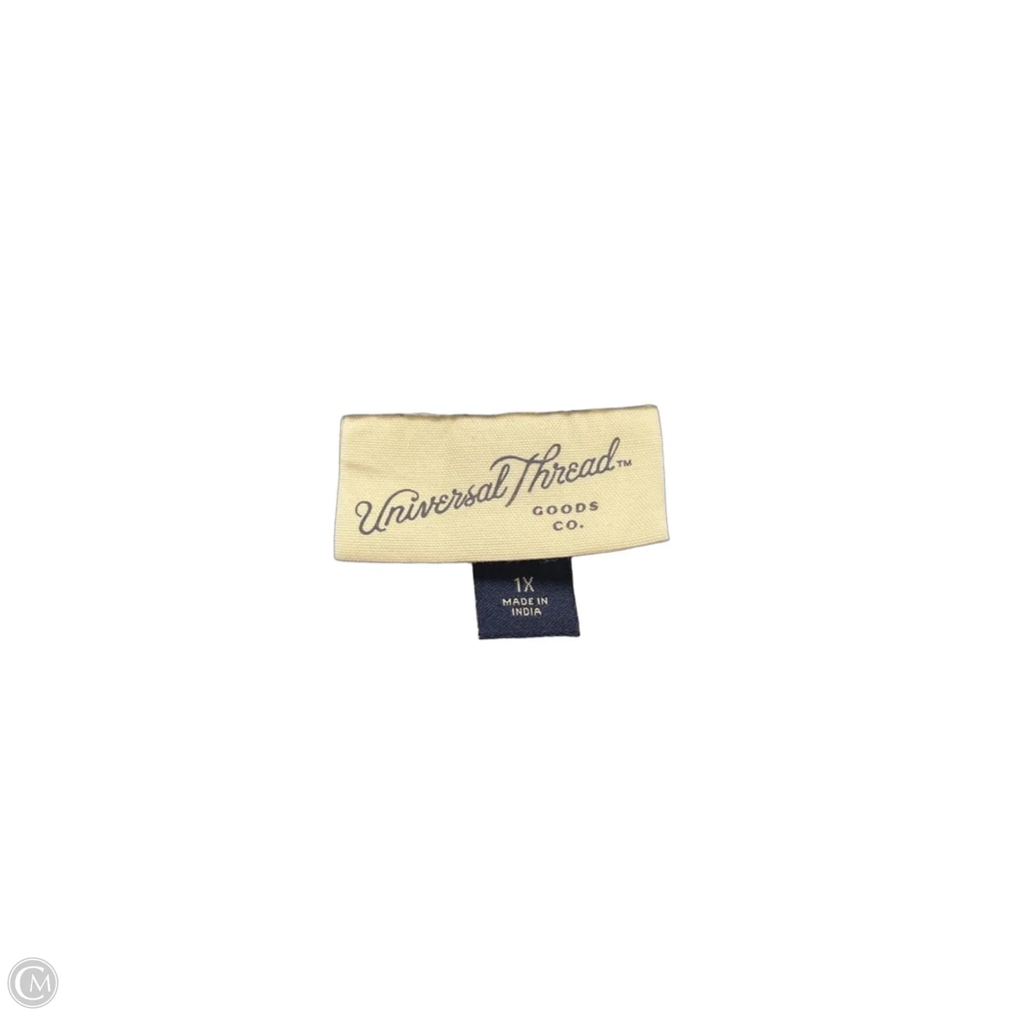 Skirt Set 2pc By Universal Thread In Blue & Yellow, Size: 1x