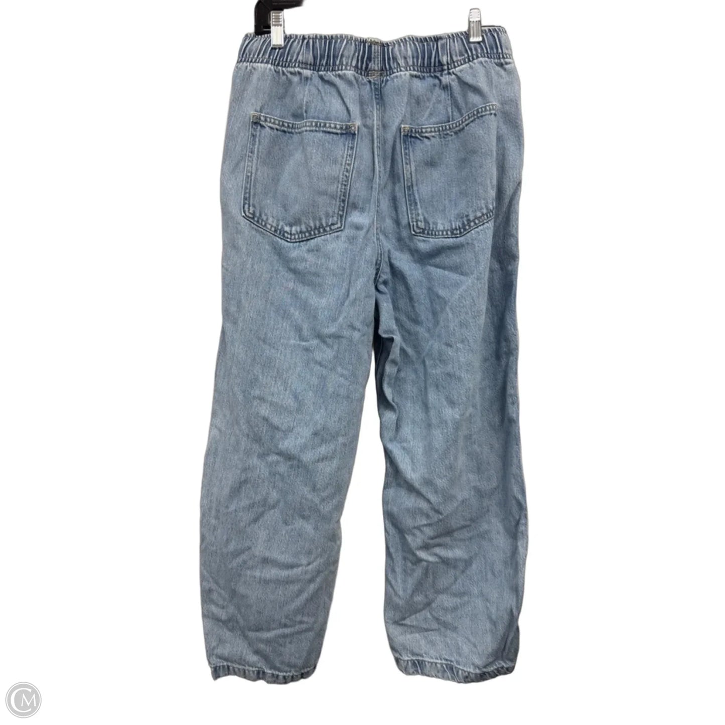 Jeans Wide Leg By Gap In Blue, Size: M
