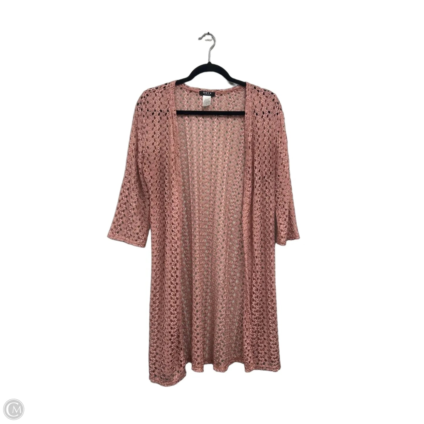 Cardigan By Onyx In Pink, Size: S