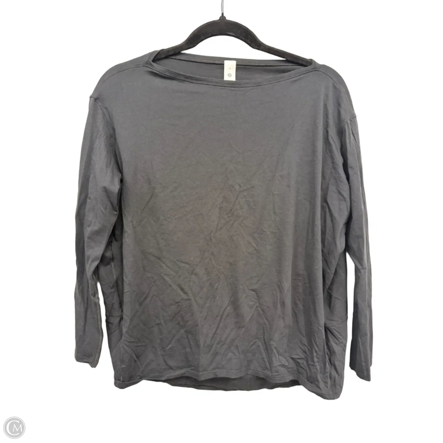 Athletic Top Long Sleeve Crewneck By Lululemon In Animal Print