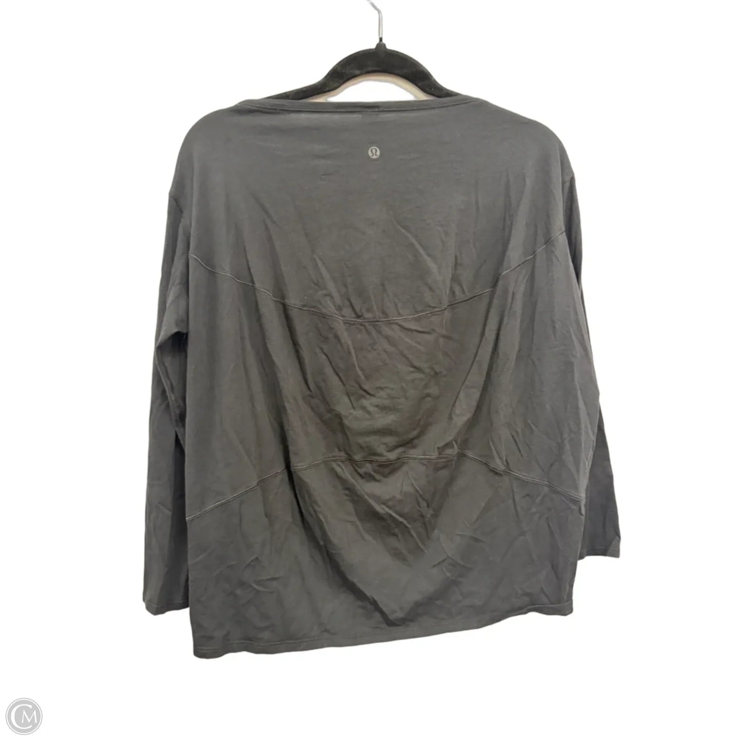 Athletic Top Long Sleeve Crewneck By Lululemon In Animal Print