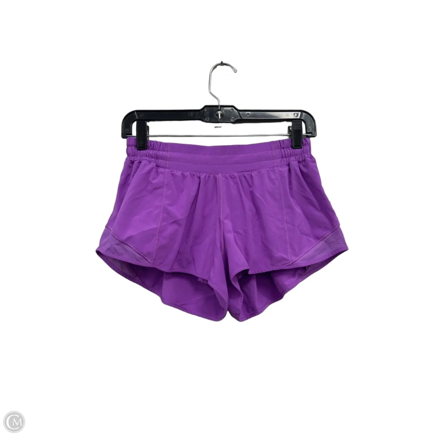 Athletic Shorts By Lululemon In Purple, Size: 8