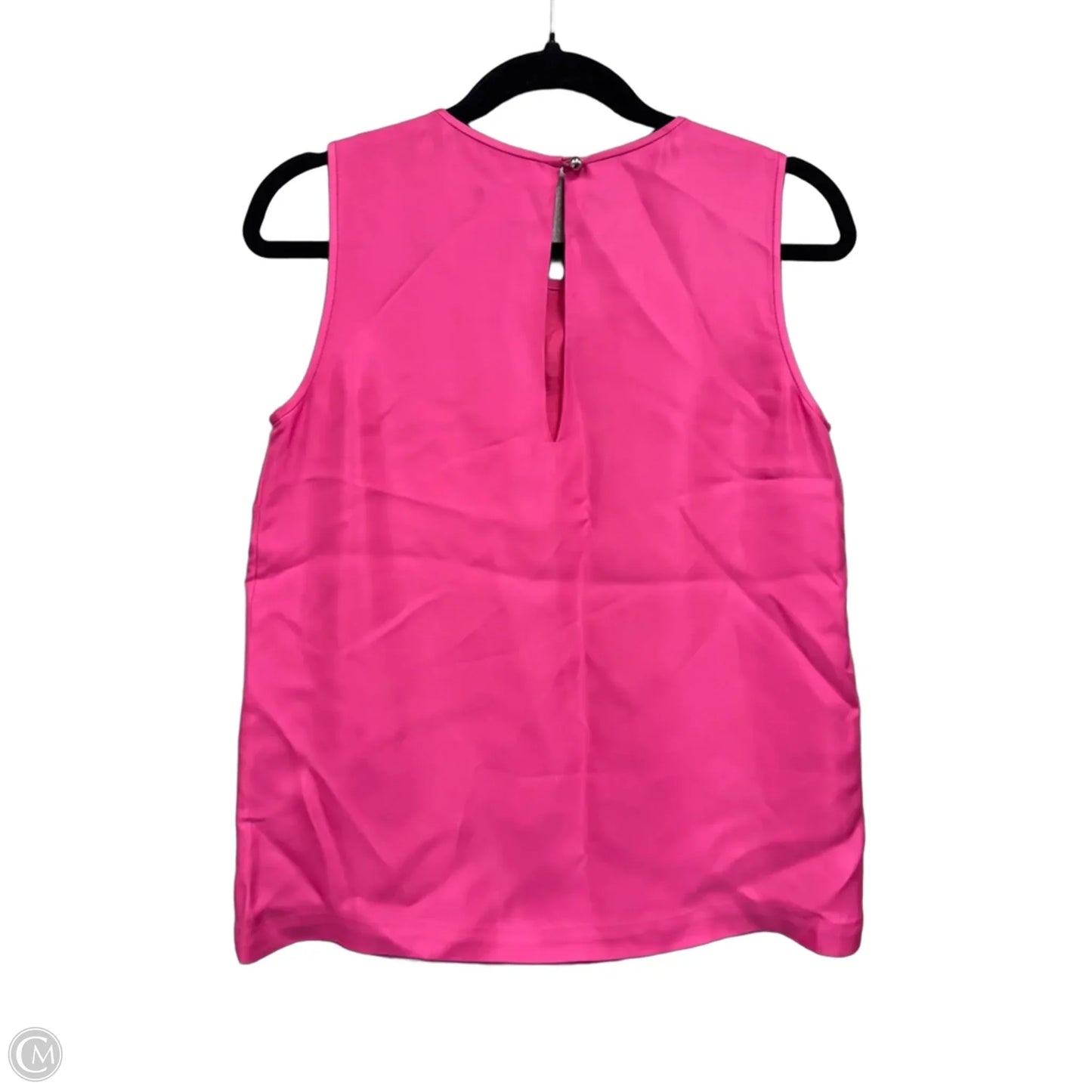 Top Sleeveless Designer By Kate Spade In Pink & Silver, Size: 6