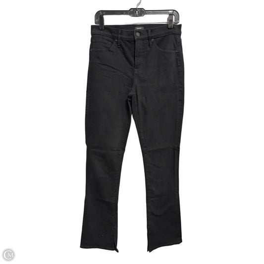 Jeans Flared By Express In Black, Size: 8
