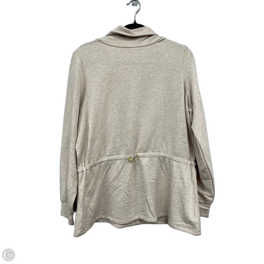 Top Long Sleeve By Crown And Ivy In Tan, Size: L