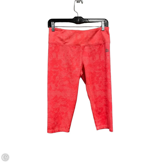 Athletic Leggings Capris By Rbx In Orange, Size: M