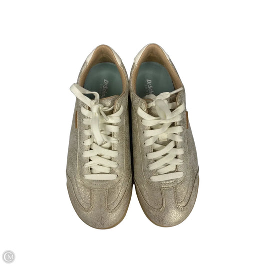 Shoes Sneakers By Dr Scholls In Gold, Size: 6