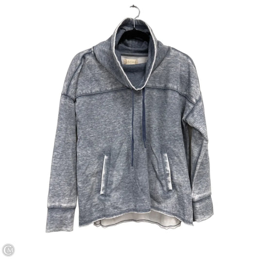 Sweatshirt Collar By Altard State In Blue, Size: S