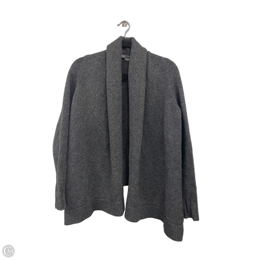 Sweater Cardigan By Vince In Grey, Size: S