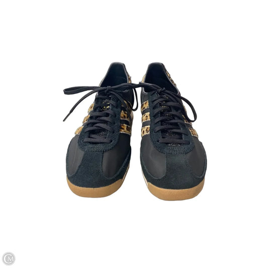 Shoes Sneakers By Adidas In Black & Tan, Size: 7
