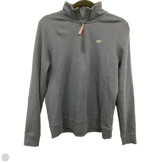 Sweatshirt Collar By Vineyard Vines In Navy, Size: M