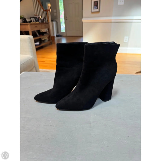 Boots Ankle Heels By Fashion Nova In Black, Size: 8.5