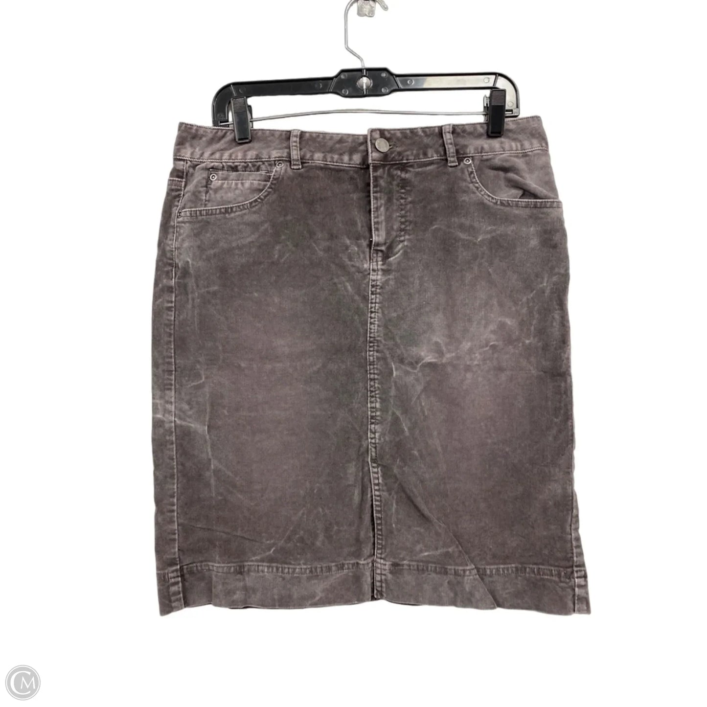 Skirt Midi By J. Jill In Grey, Size: 12