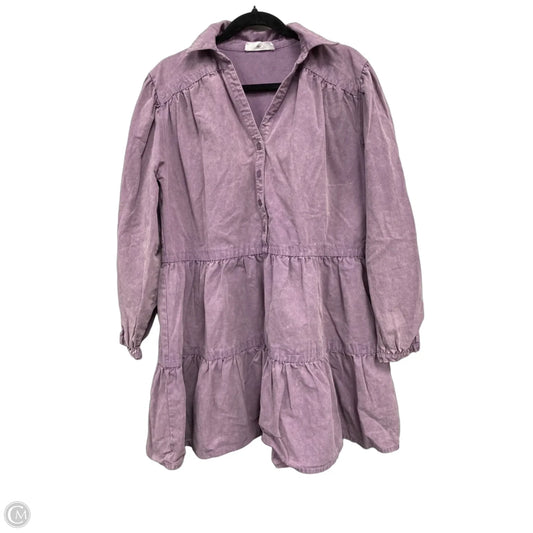 Dress Casual Short By &merci In Purple, Size: L