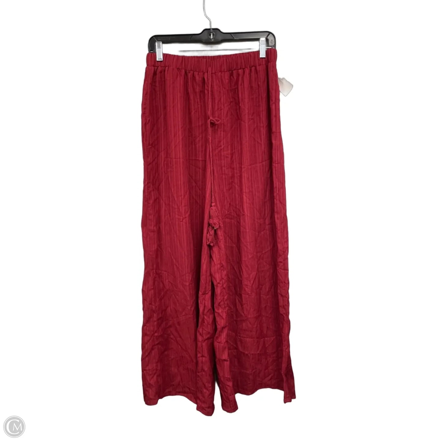 Pants Wide Leg By Clothes Mentor In Red, Size: L