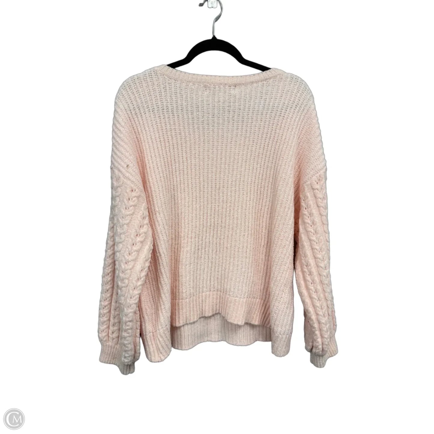 Sweater By Fever In Peach, Size: Xl