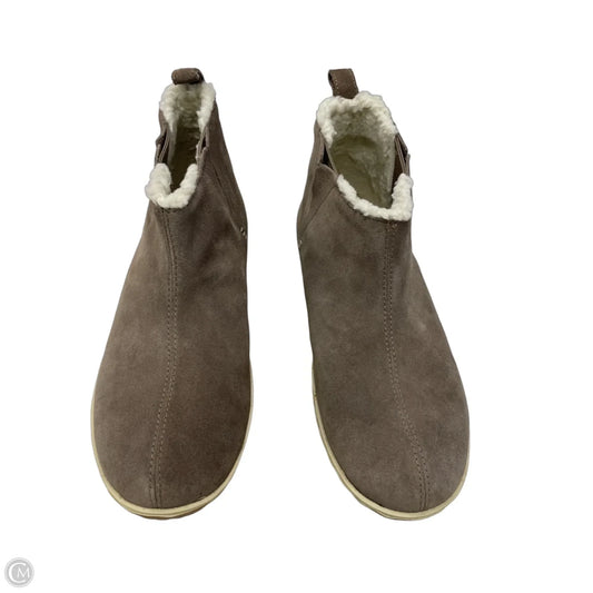 Boots Ankle Heels By L.l. Bean In Tan, Size: 10