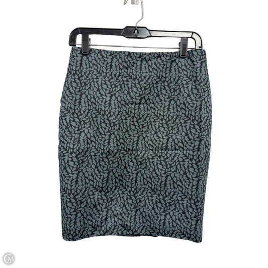Skirt Mini & Short By Loft In Black & Grey, Size: 2p