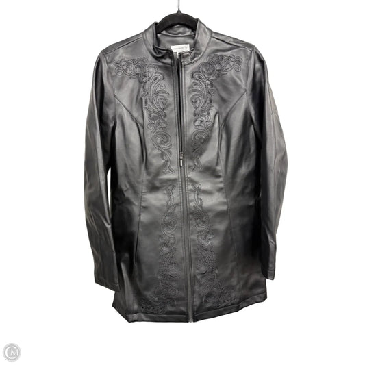 Jacket Other By Susan Graver In Black, Size: M