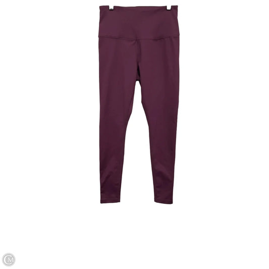 Athletic Leggings By Zella In Purple, Size: M
