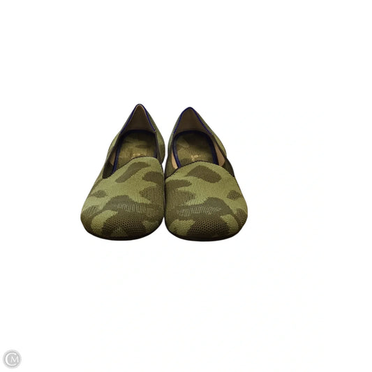 Shoes Flats By Rothys In Camouflage Print, Size: 8.5