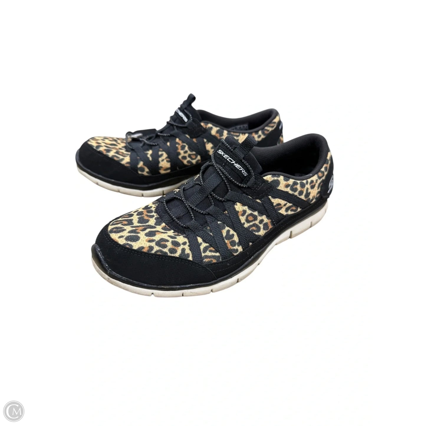 Shoes Sneakers By Skechers In Animal Print, Size: 8