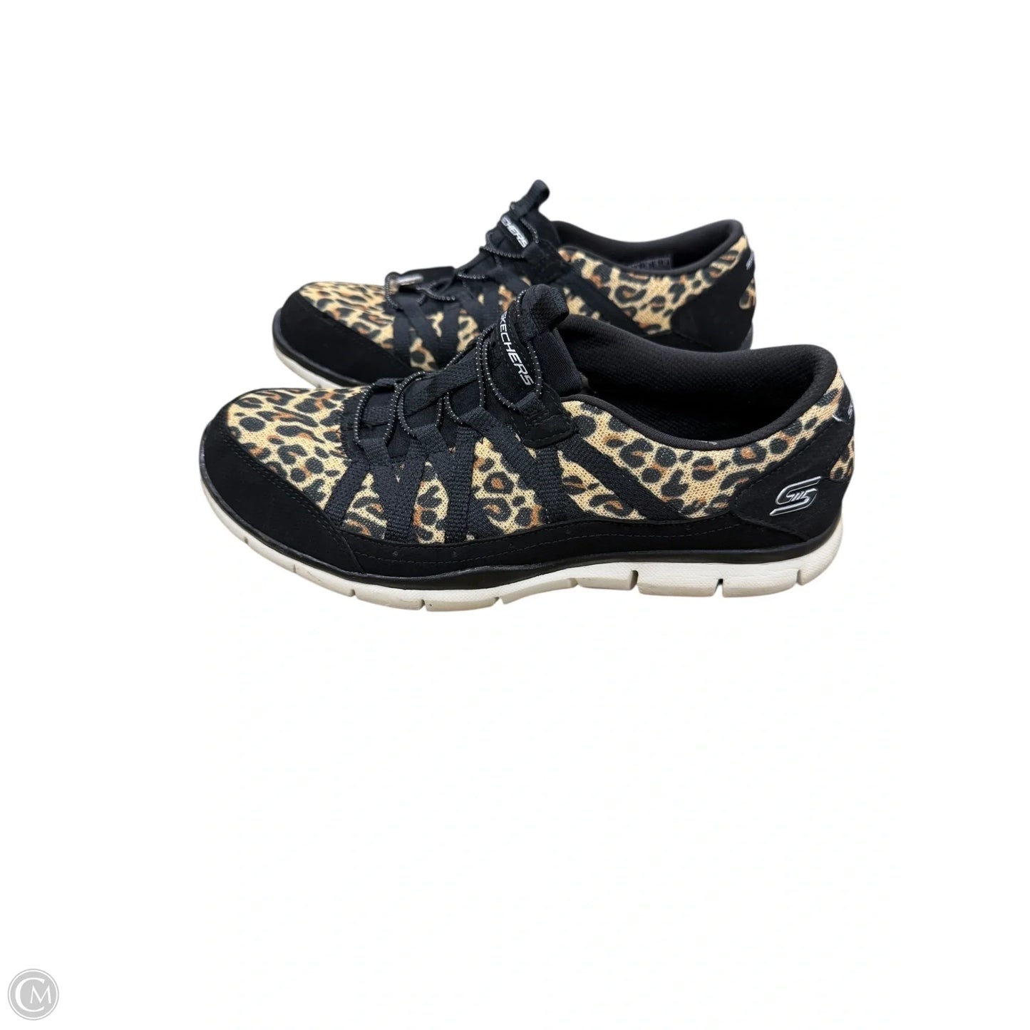 Shoes Sneakers By Skechers In Animal Print, Size: 8
