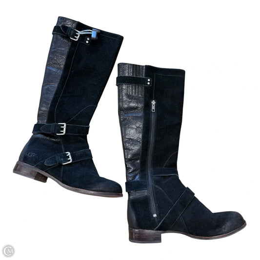 Boots Designer By Ugg In Black, Size: 6