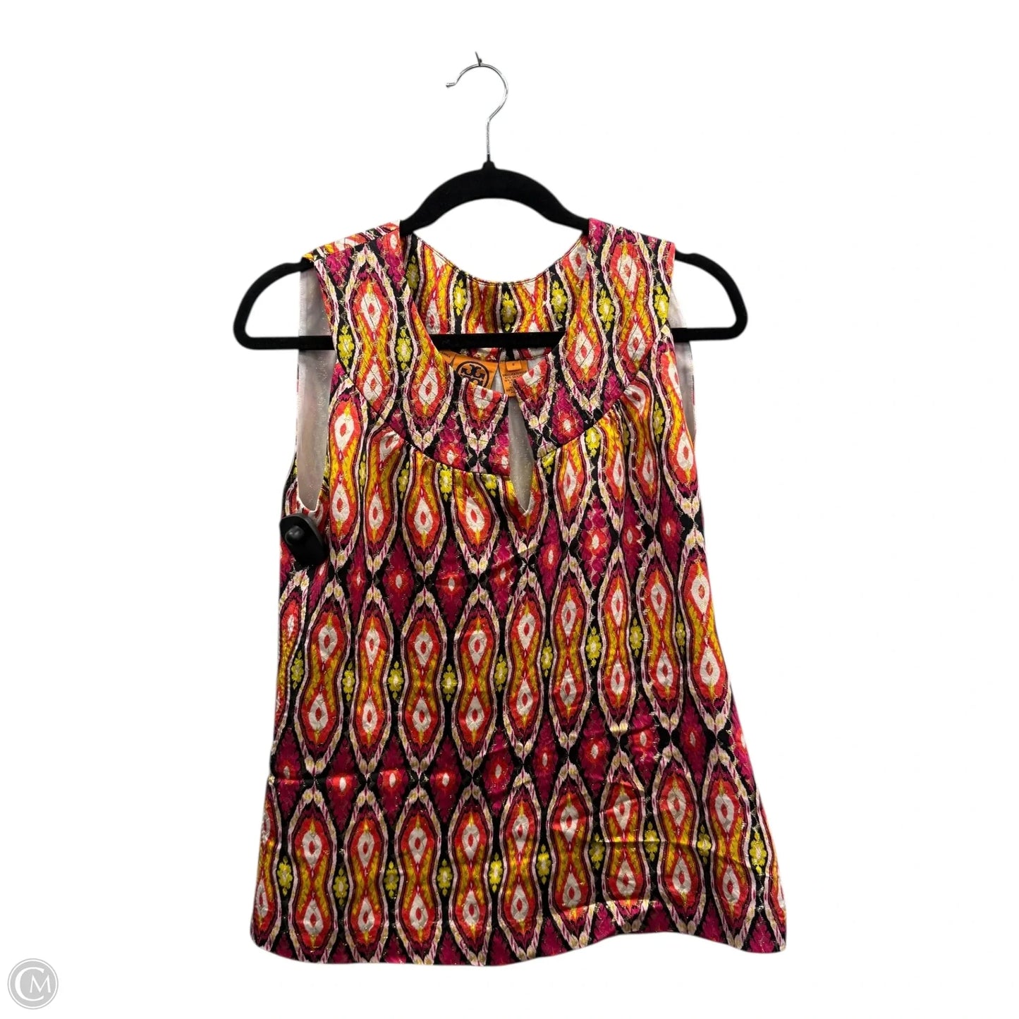 Top Sleeveless Designer By Tory Burch In Multi-colored, Size: 8