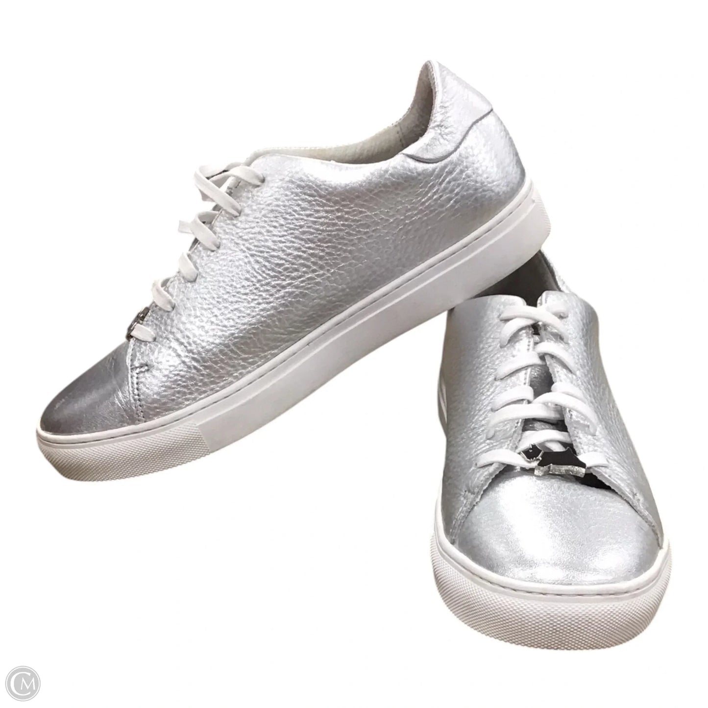 Shoes Sneakers By Radley London In Silver, Size: 7